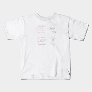 Illicit Affairs TS Kids T-Shirt